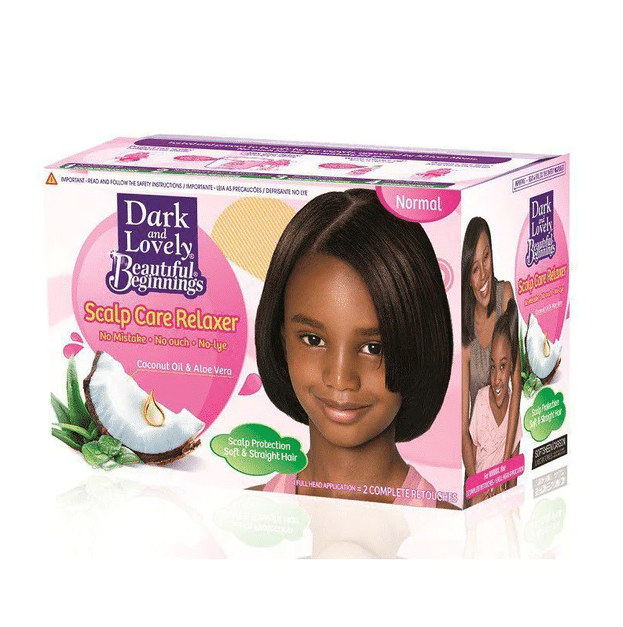 DARK & LOVELY – Kit défrisant Enfants Cheveux normaux