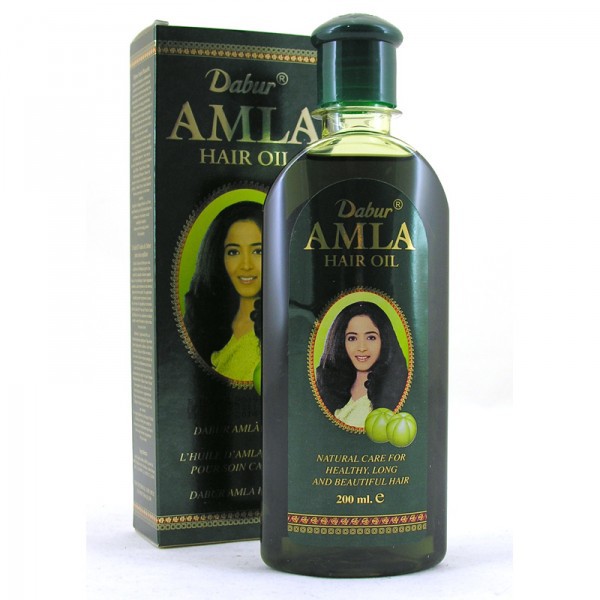 Huile capillaire Dabur Amla (200 ml) - pour la croissance naturelle des  cheveux
