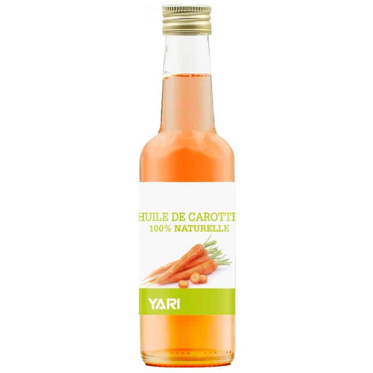 Yari huile de Carotte 100% naturelle 250 mL