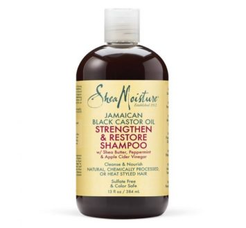 Shea Moisture SHAMPOOING JAMAICAN BLACK CASTOR OIL -Ricin- (GROW & RESTORE) 384ml