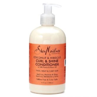 SHEA MOISTURE COCONUT & HIBISCUS Après-Shampooing Boucles et Brillance (Curl & Shine Conditioner)