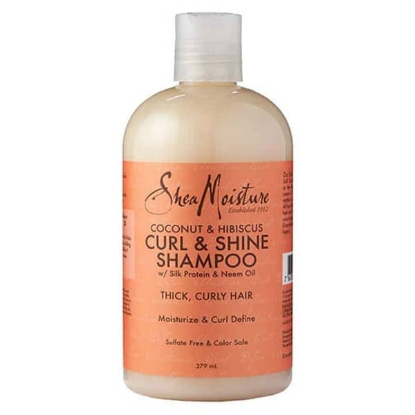 SHEA MOISTURE COCONUT & HIBISCUS Shampooing boucles et brillance (Curl & Shine Shampoo)
