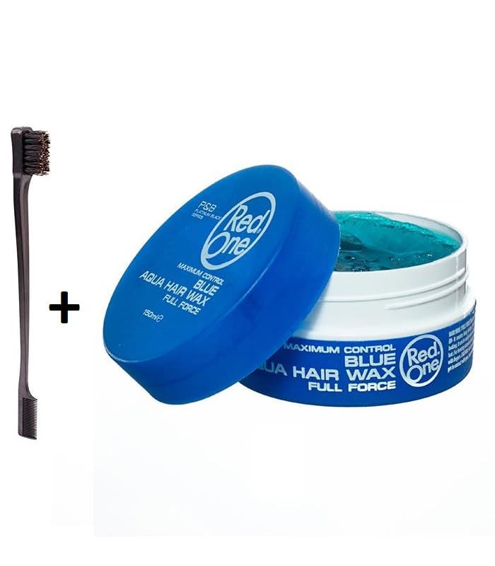 PACK Red One Cire capillaire “BLUE” + Brosse Baby Hairs