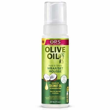 ORS Organic Root Stimulator Coconut & Olive Oil Wrap/Set Mousse 207 ml