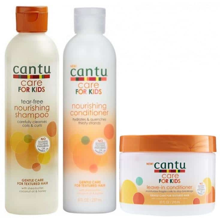 CANTU KIDS PACK Shampoing & Conditioner & Leave-in conditioner cream