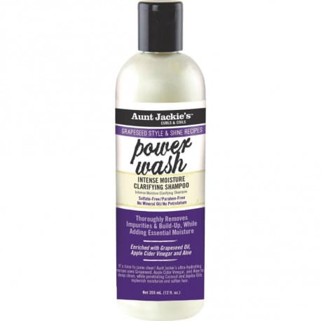 Aunt Jackie’s Grapeseed Style Power Wash Clarifying Shampoo