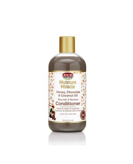 African Pride Moisture Miracle Honey & Chocolate & Coconut oil Conditionner 354ml
