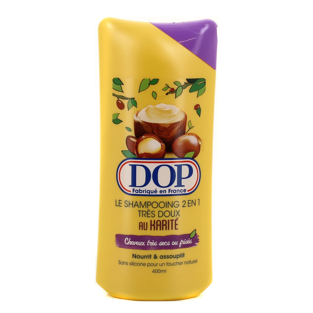 Dop Shampooing 2en1 très doux au beurre karité 400ml