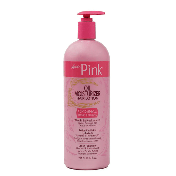 pink oil moisturizer hair lotion (lotion hydratante) 946ml