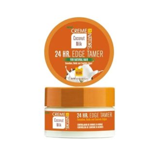 CREME OF NATURE Coconut Milk 24 HR. EDGE TAMER (GEL Lisseur Contours) 63.7g