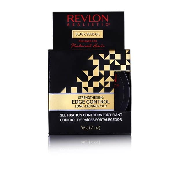 REVLON REALISTIC Black Seed Oil EDGE CONTROL Gel Fixation Contours 56g