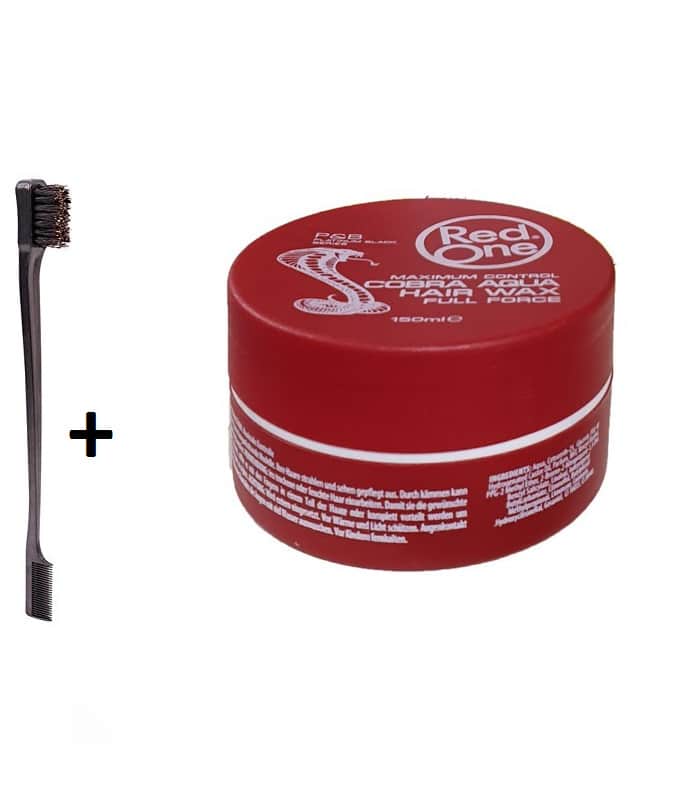 PACK Red One Cire capillaire “COBRA” + Brosse Baby Hairs