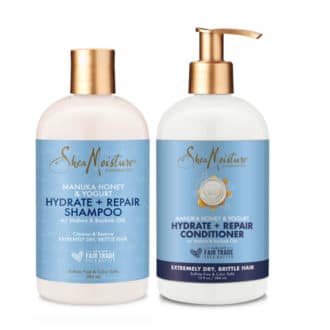 Pack SHEA MOISTURE MANUKA HONEY & YOGURT (Shampooing & Conditioner)