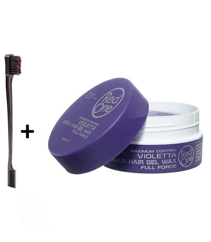 PACK Red One Cire capillaire “VIOLETTA” + Brosse Baby Hairs