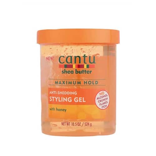 cantu – styling gel fixation maximal au miel