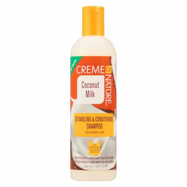 creme of nature coconut milk shampooing hydratant