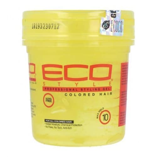eco styler gel fixation colored hair