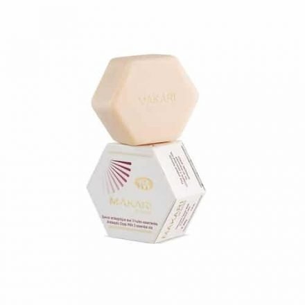 Savon Exfoliant & Éclaircissant MAKARI 200g - Antiseptique, Pour Le Corps, Fabriqué En France