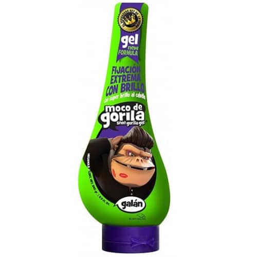 moco de gorila gel capillaire fixateur galan vert 340g