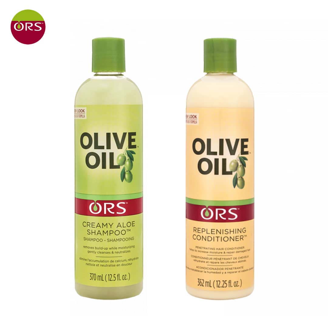 Pack ORS Olive Oil Aloe Shampoing + Après-Shampoing