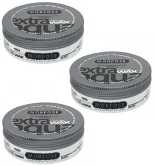 Pack de 3 MORFOSE Extra Aqua Hair Wax – Cire Coiffante Extra “2”