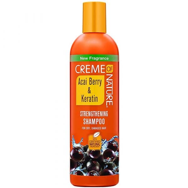 creme of nature acai berry et kératine shampooing 354g