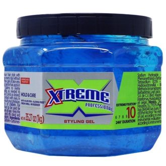 Wet Line XTREME Professional Gel Coiffant Longue Tenue Bleu 1kg