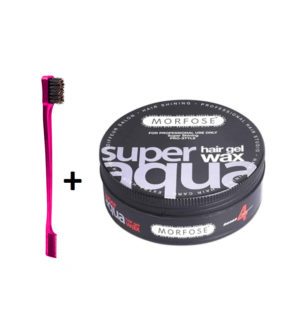 PACK MORFOSE Cire Coiffante Mega “4” + BROSSE Baby Hairs