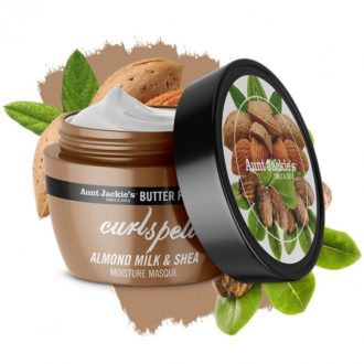 Aunt Jackie’s CURL SPELL – Almond Milk & Shea Butter Moisture Masque, 227g