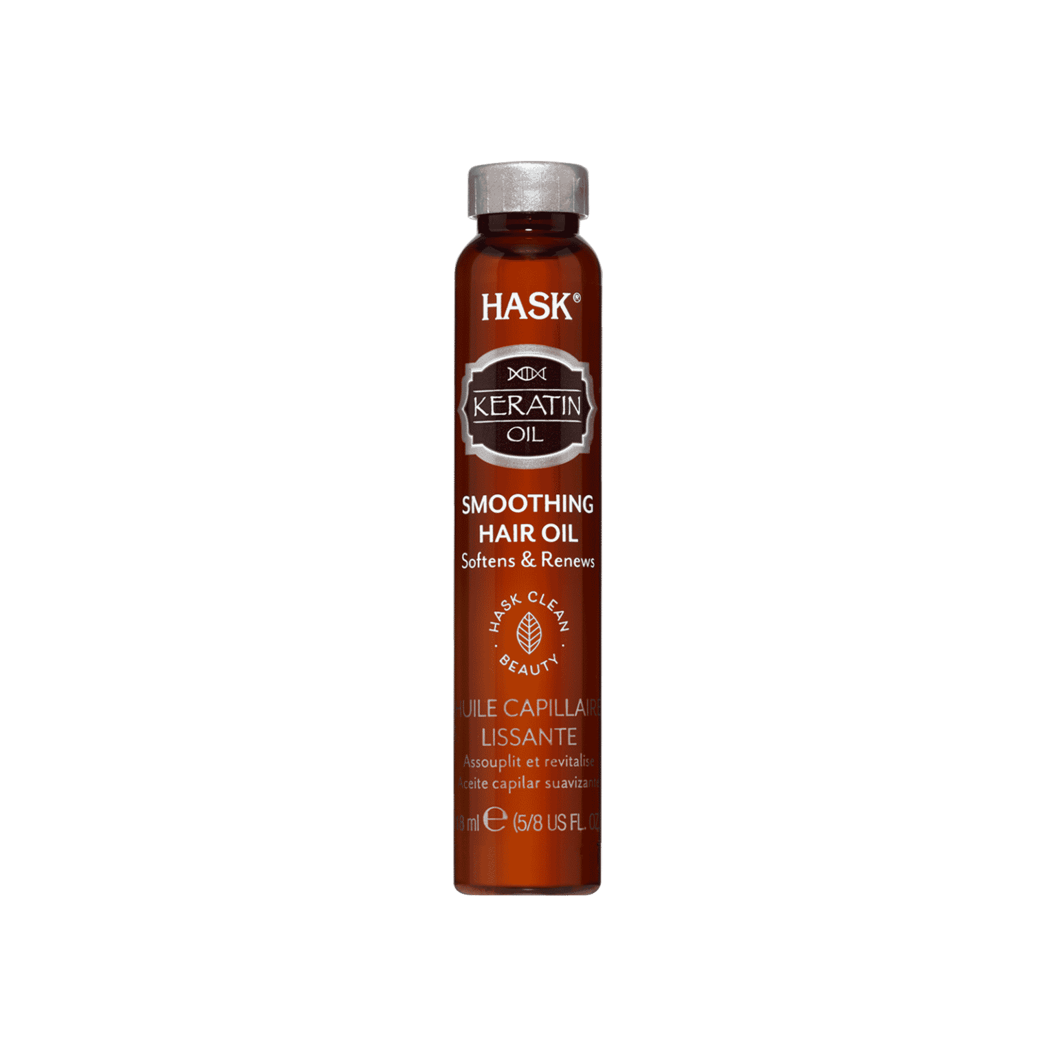 HASK KERATIN PROTEIN – Smoothing shine hair oil (huile nourrissante) 18 mL