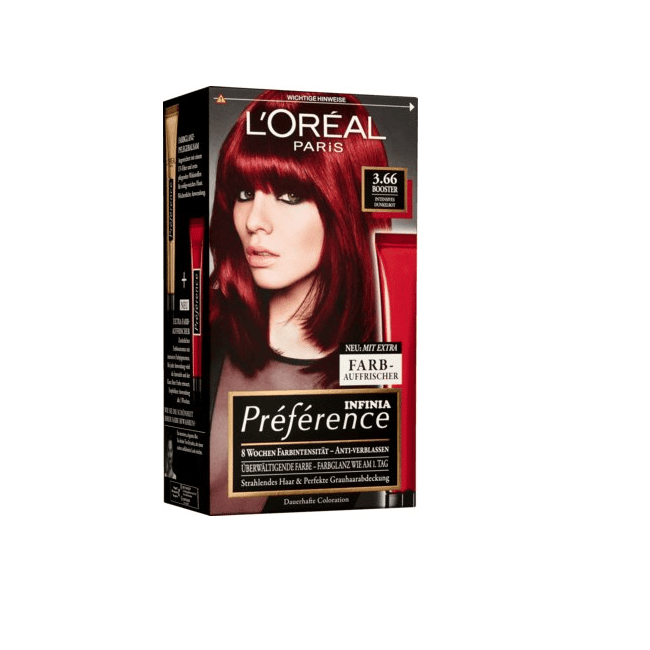 L’Oréal Préférence – Coloration Rouge foncé Intense 3.66