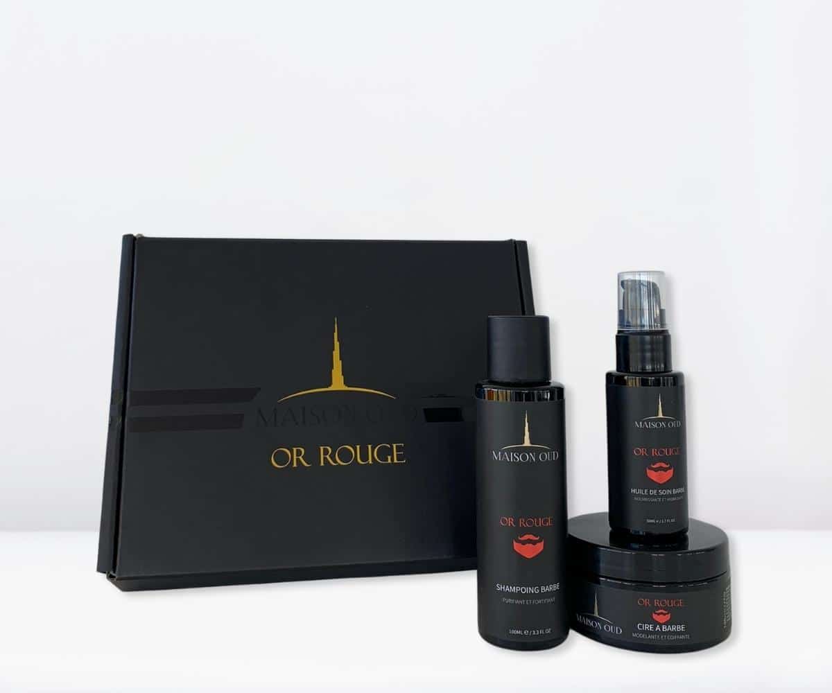 Maison Oud Coffret Barbe – Or Rouge