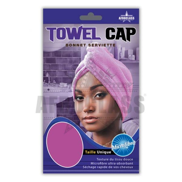 afroclass towel cap (bonnet serviette)